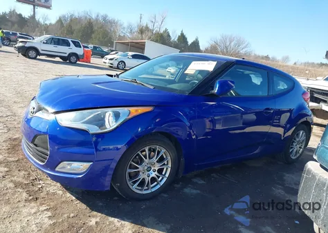2013 Hyundai Veloster Base W/Black z USA, uszkodzony, nr VIN KMHTC6ADXDU102800
